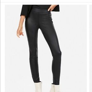 Express Faux Leather Leggings NWT